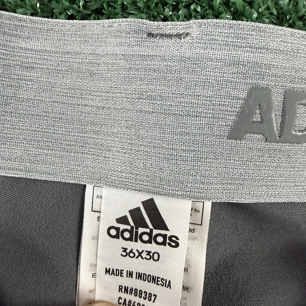 Adidas Golf Pants Mens Size Size 36x30 Performance Gray